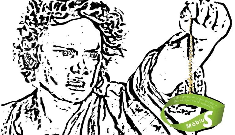 LOTR meme showing Frodo holding the ring with modified text about edge computing